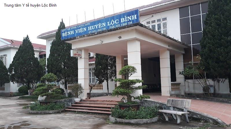 Trung tâm Y tế huyện Lộc Bình