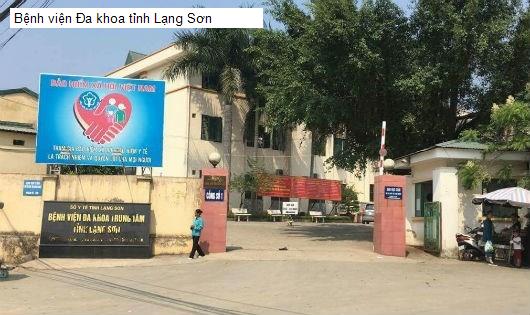 Bệnh viện Đa khoa tỉnh Lạng Sơn