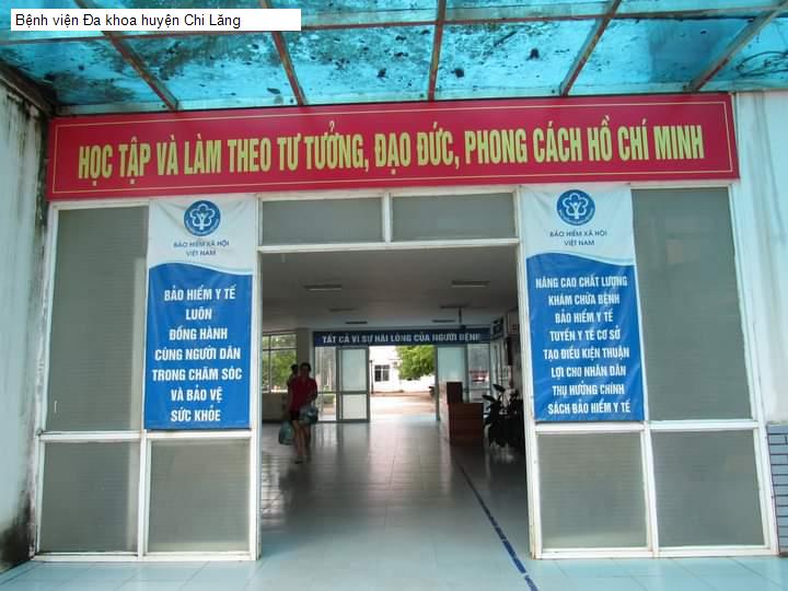 Bệnh viện Đa khoa huyện Chi Lăng