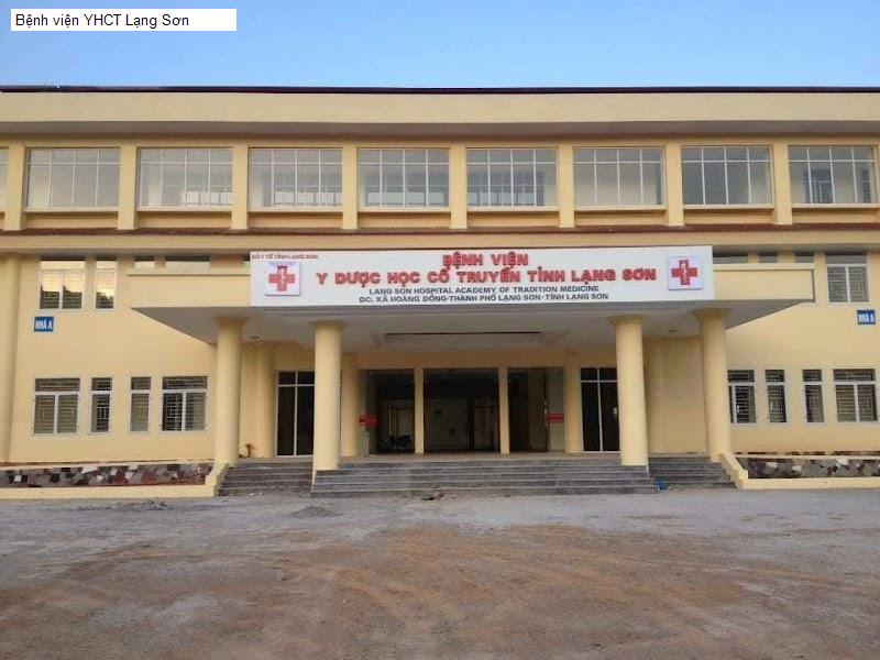 Bệnh viện YHCT Lạng Sơn