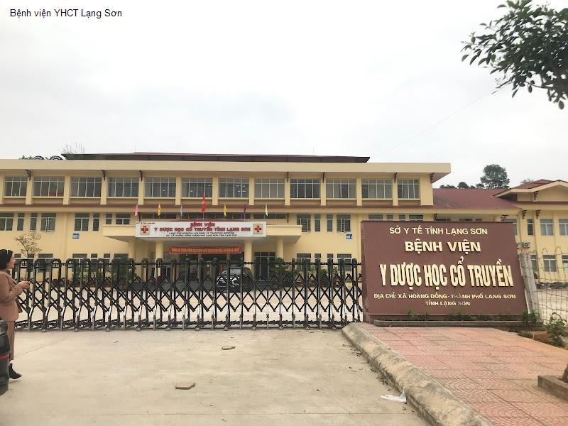 Bệnh viện YHCT Lạng Sơn