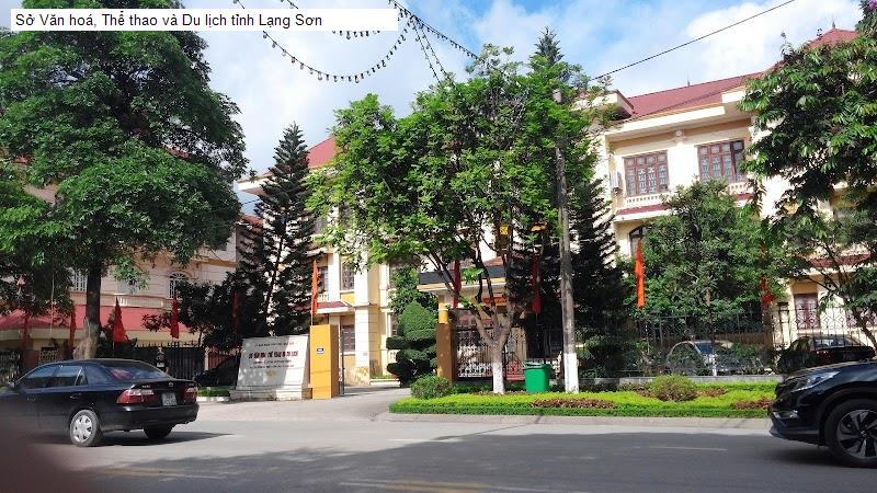 Sở Văn hoá, Thể thao và Du lịch tỉnh Lạng Sơn