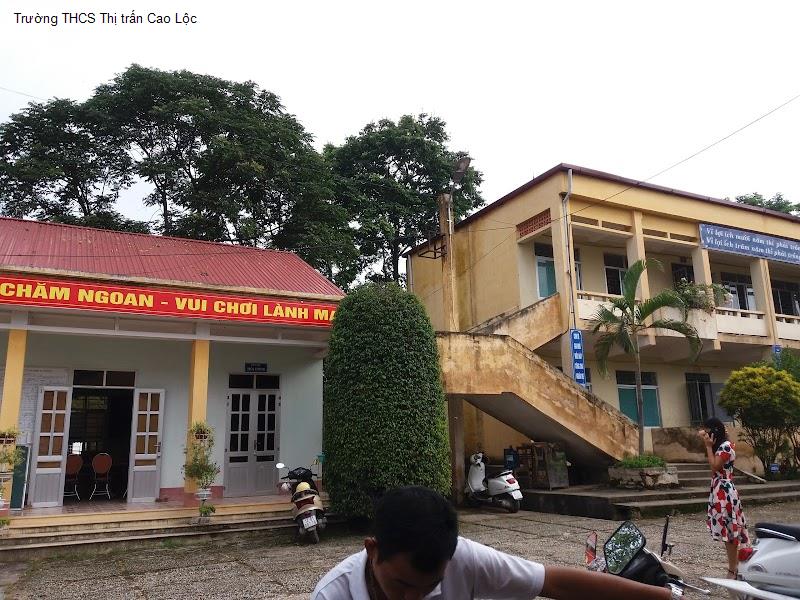 Trường THCS Thị trấn Cao Lộc