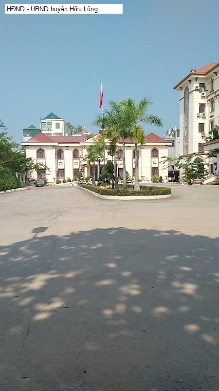 HĐND - UBND huyện Hữu Lũng