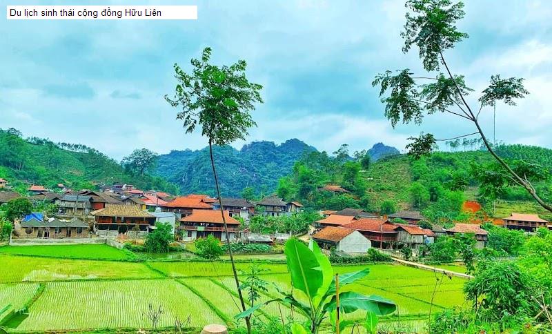 Du lịch sinh thái cộng đồng Hữu Liên