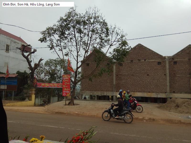 Đình Bơi, Sơn Hà, Hữu Lũng, Lạng Sơn